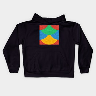 Greek patterns Kids Hoodie